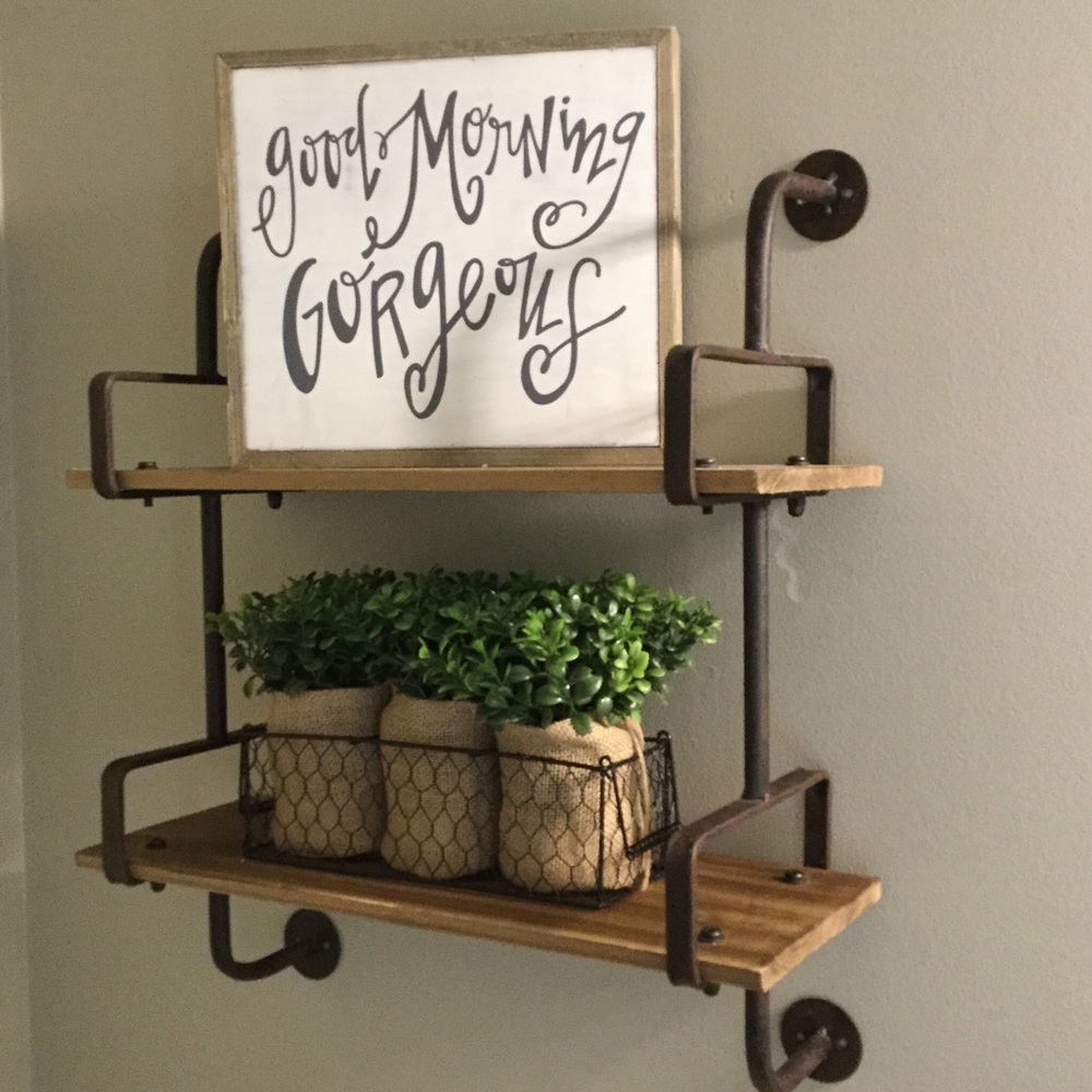 Good morning gorgeous sign